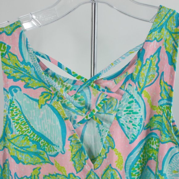 Lilly Pulitzer Kristin Vitamin Sea Urchin Top NWT - Picture 6 of 7